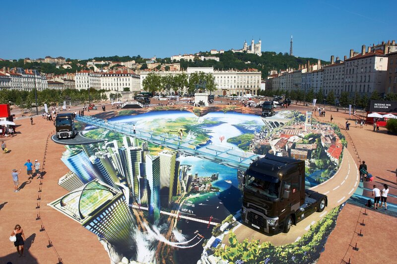 3D Street Art Installation