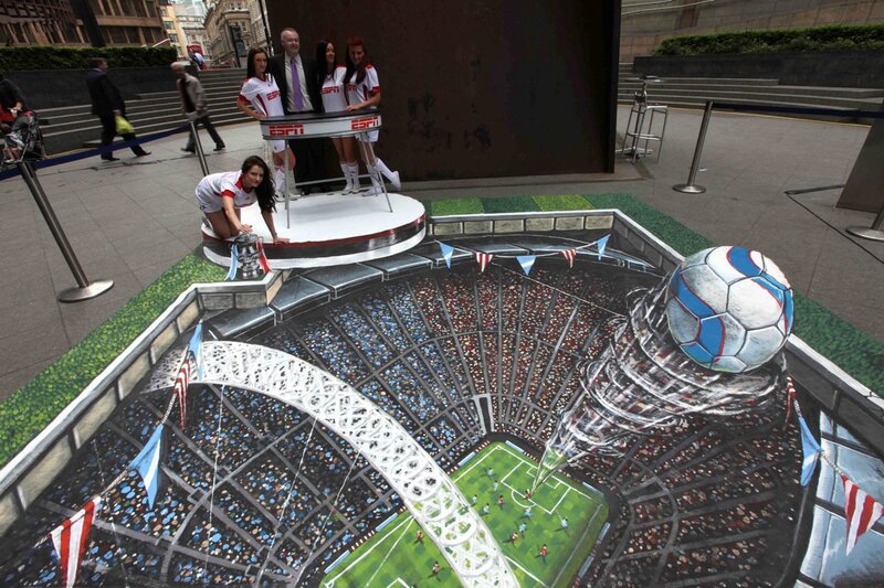 3D Street Art Stadium