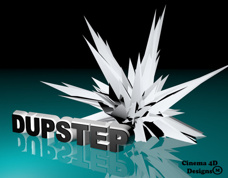 3d Text Explosion