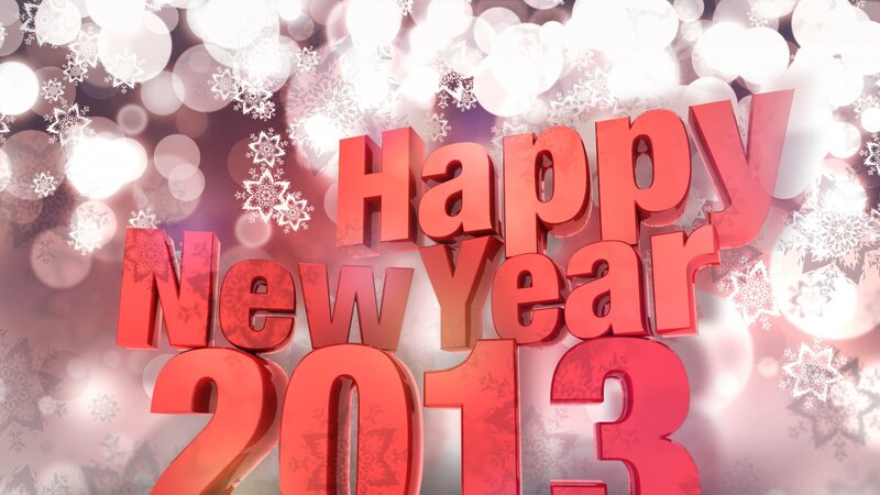 3d Text Happy New Year — Red, Festive, Winter, 3d Render