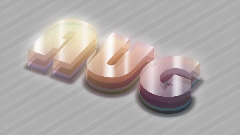 3D Text Letters