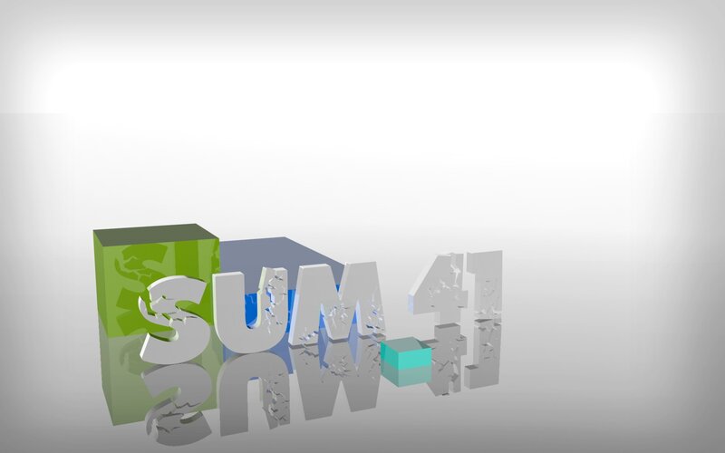 3D text logo animation
