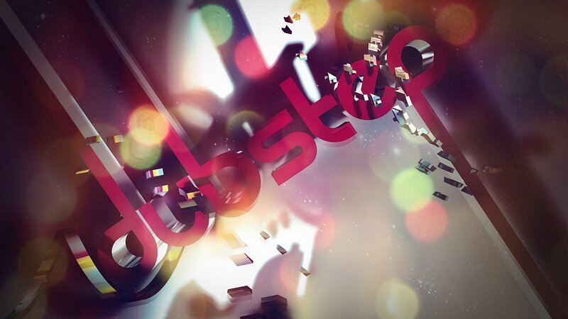 3d Text Logo — Red, Dynamic