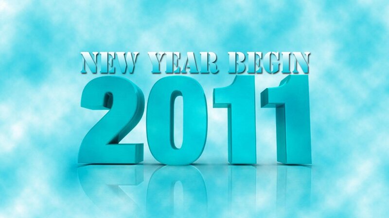 3d Text on Blue Background — Celebratory