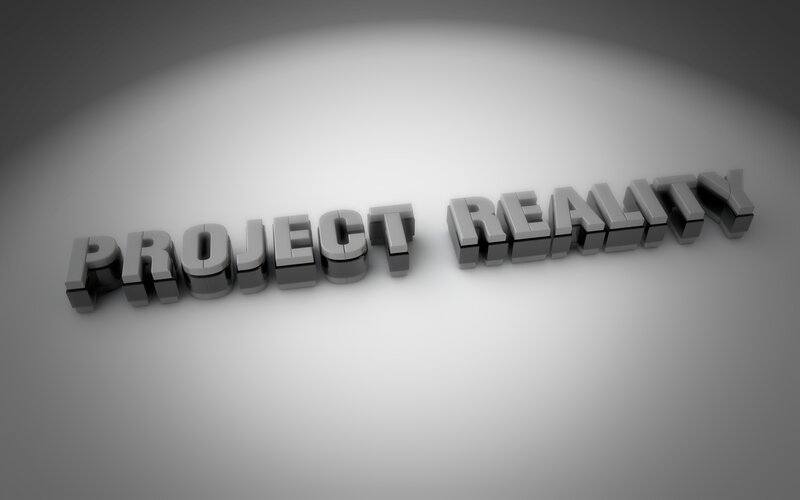 3d Text on Gray Surface — Neutral