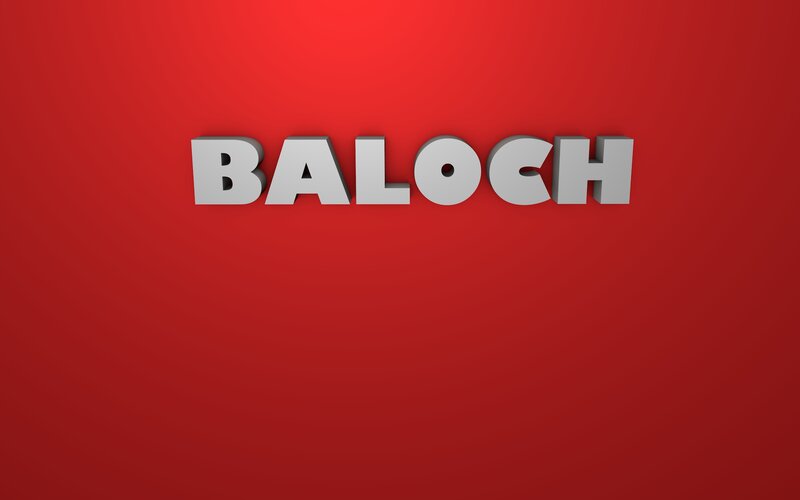 3D Text on Red Background — Minimalist