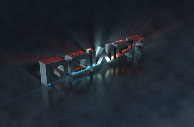 3d Text Power