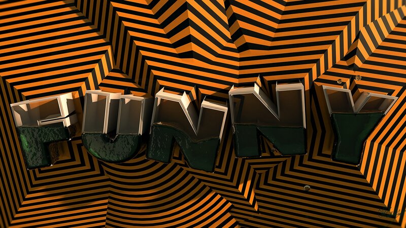 3D Text Spelling FUNNY