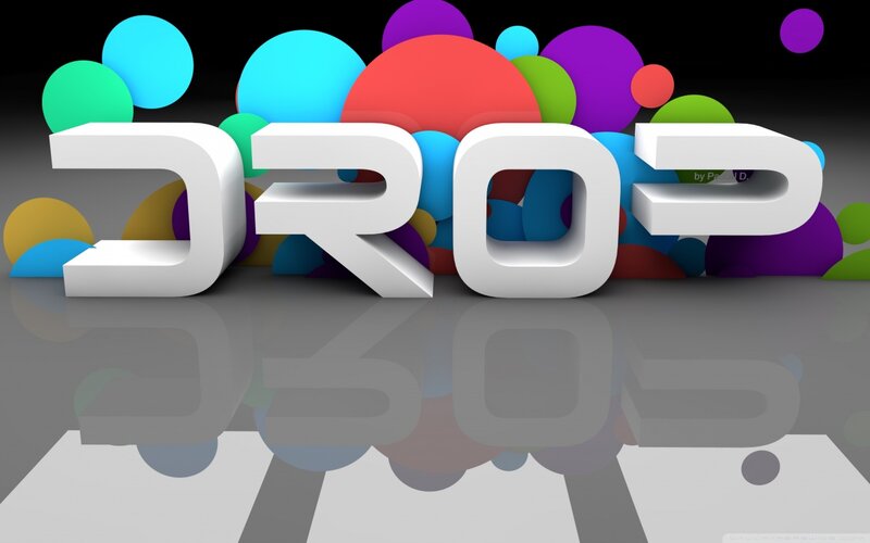 3D Text with Colorful Spheres