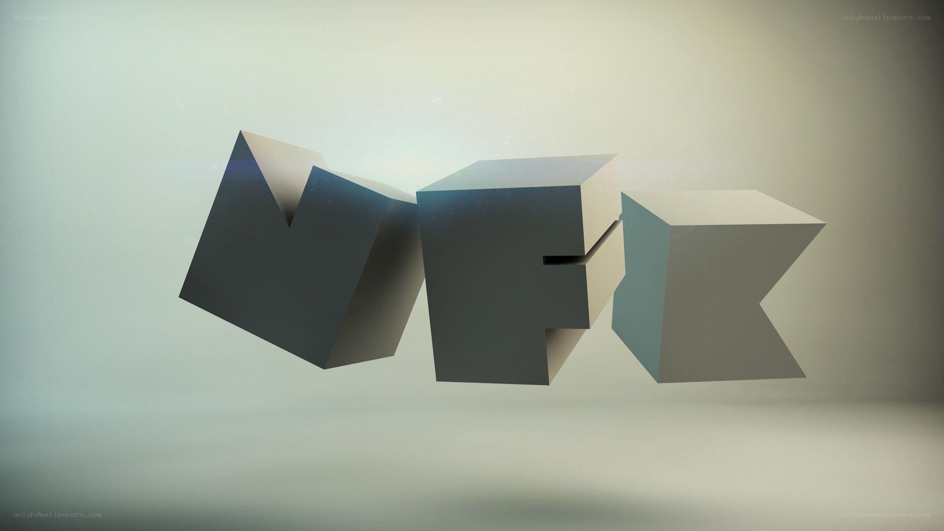 3D VFX logo animation