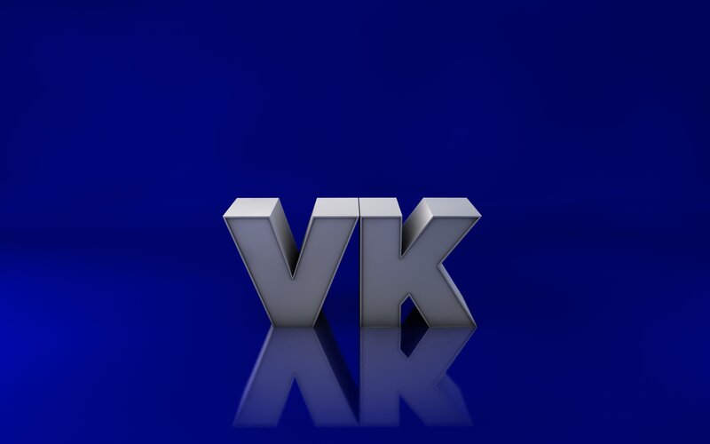 3D VK Letters