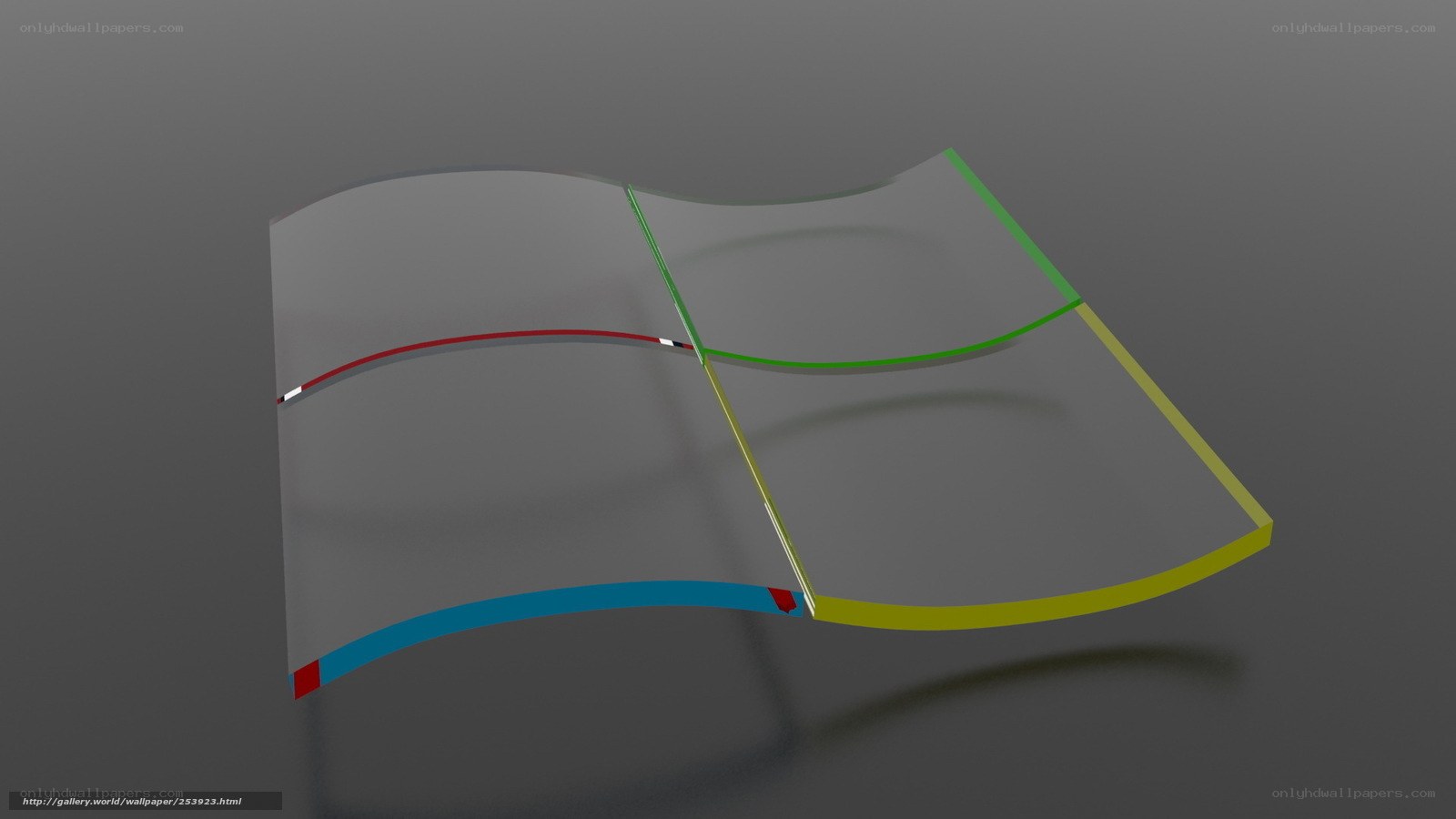 3D Windows logo design