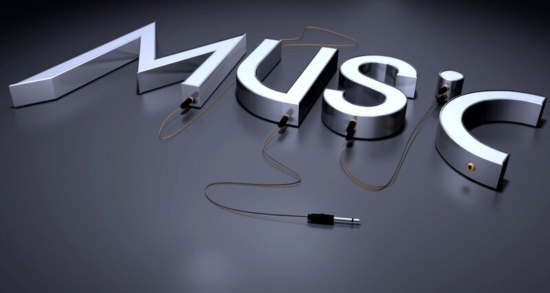 3D Word Music — Gray