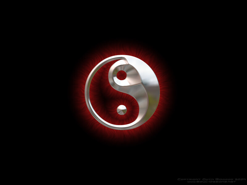 3D Yin-Yang Symbol