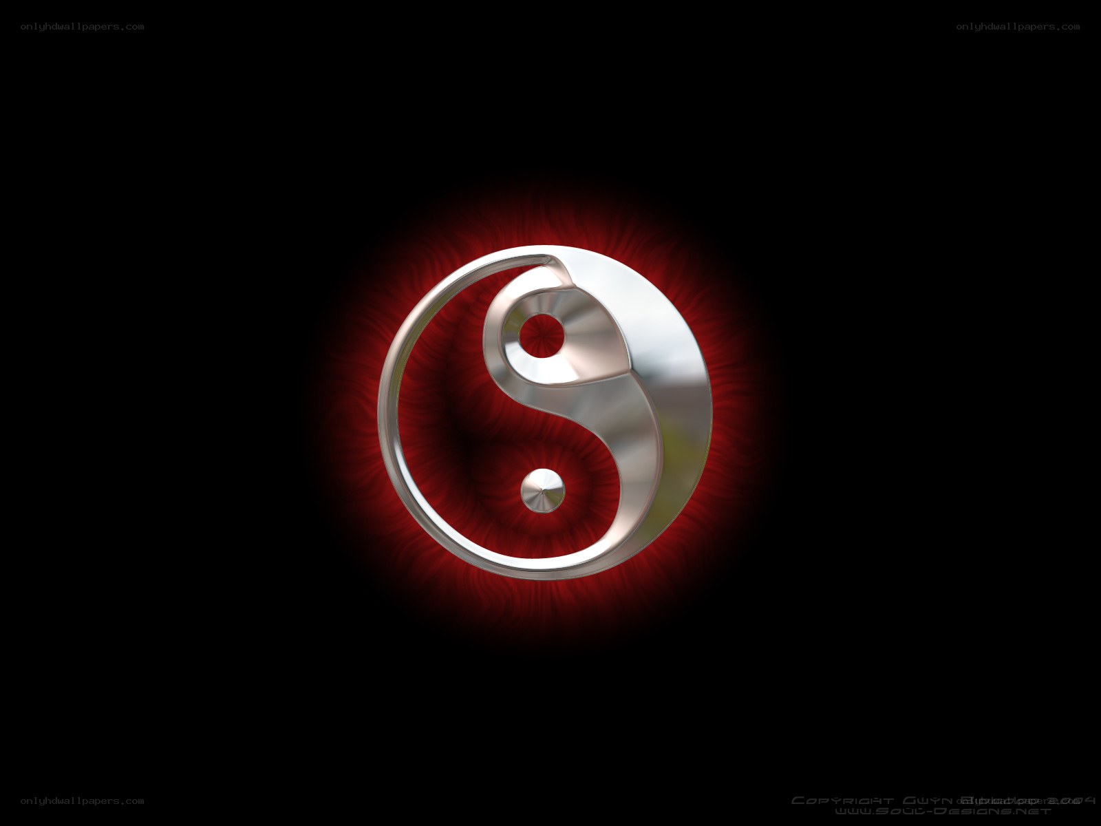 3D Yin-Yang Symbol