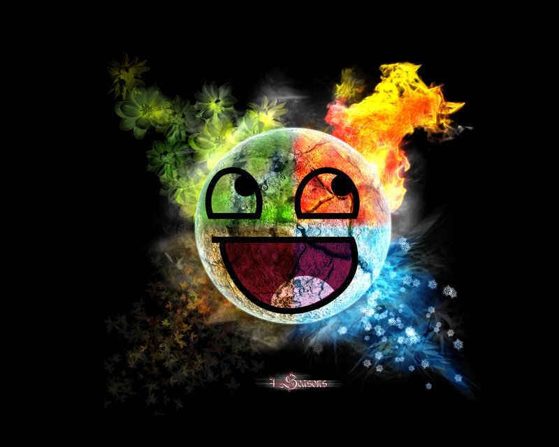 4 seasons smiley face
