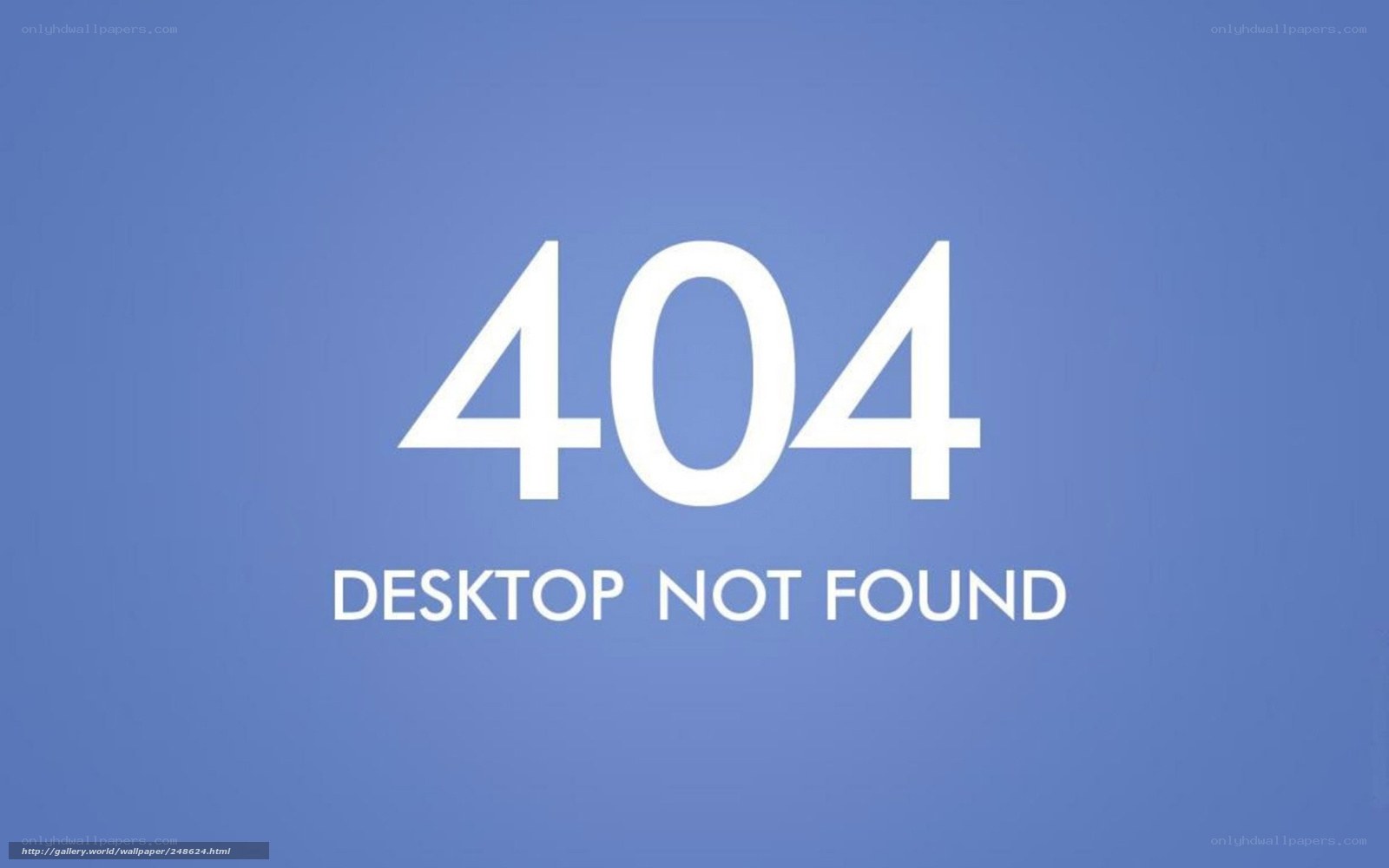 404 desktop not found