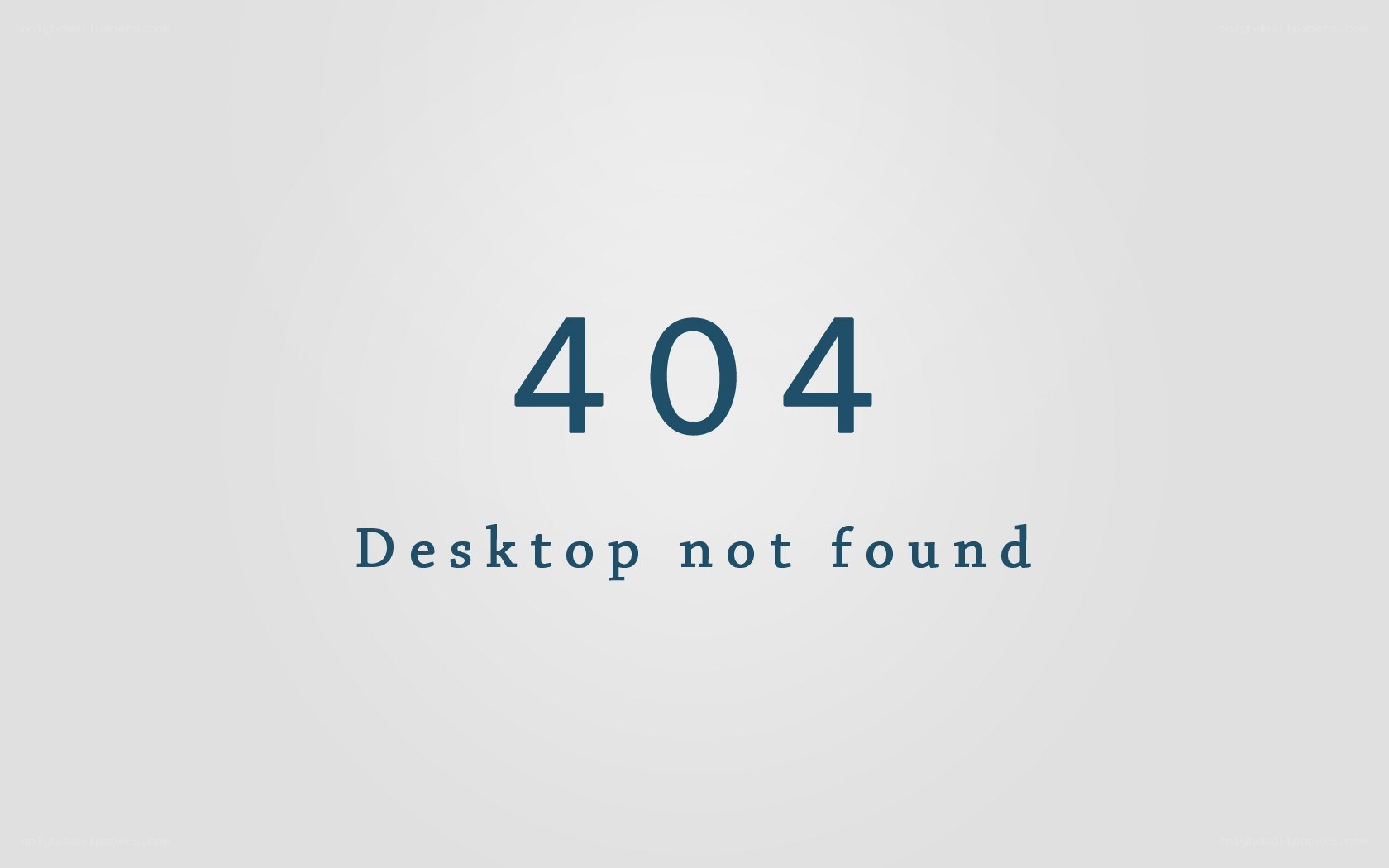 404 desktop not found