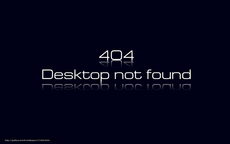 404 Desktop Not Found