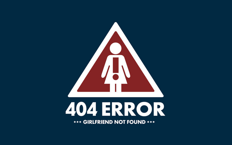 404 Error Sign — Blue