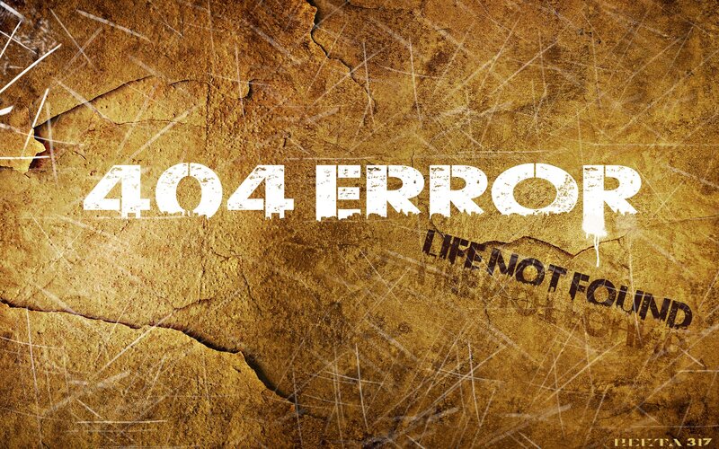 404 Error Text