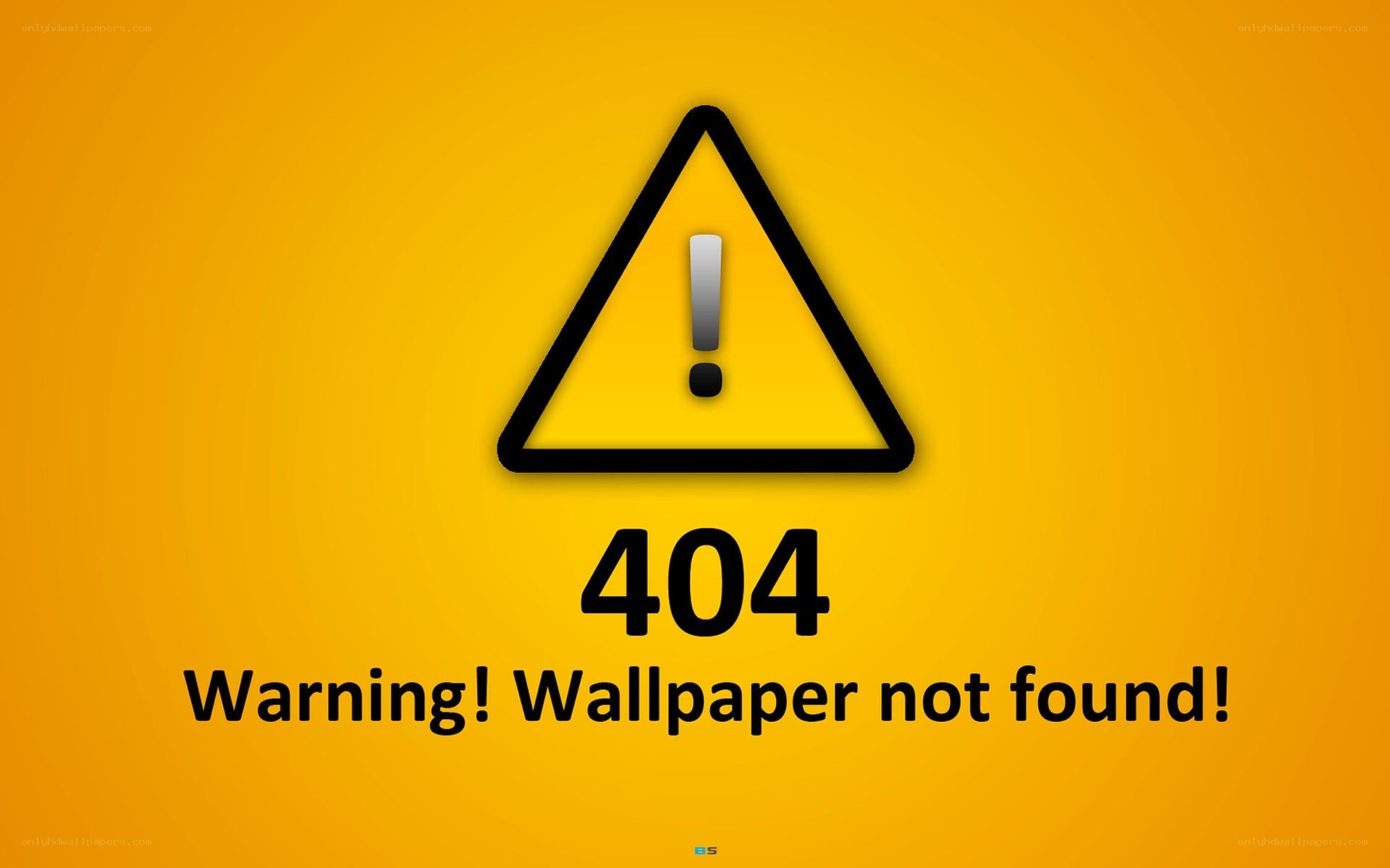 404 error warning