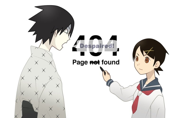 404 error with anime characters