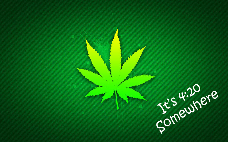 420 leaf wallpaper