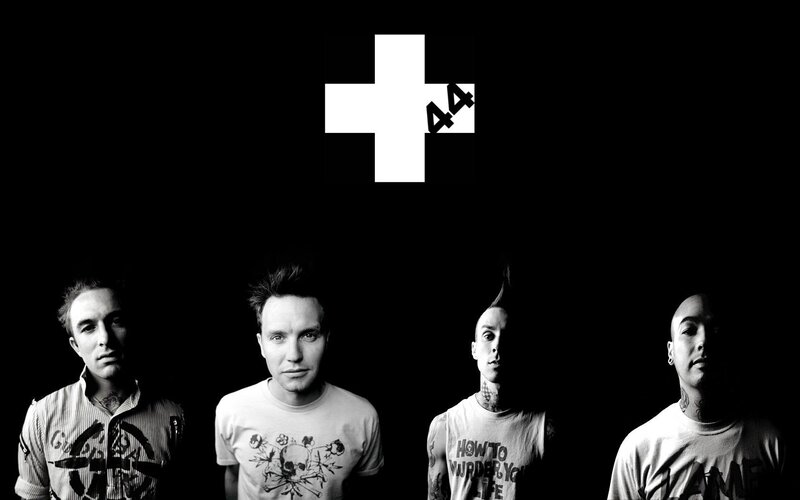 44 band members in black and white