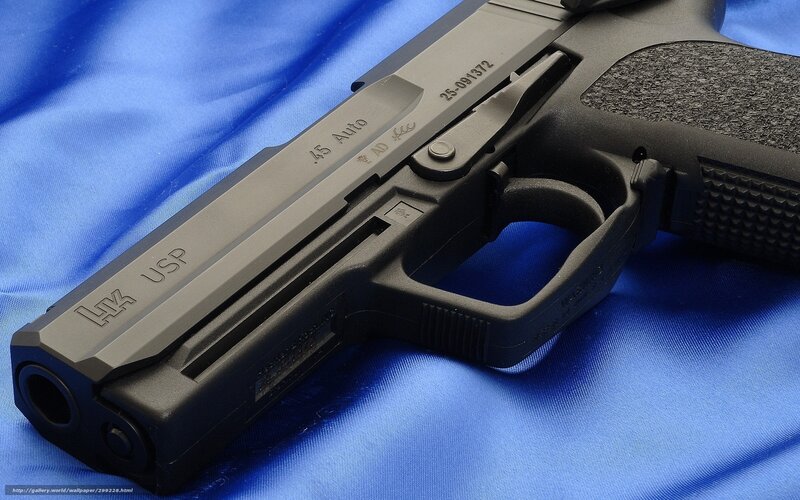 .45 Caliber Pistol