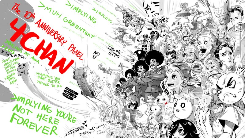 4chan Anniversary Panel