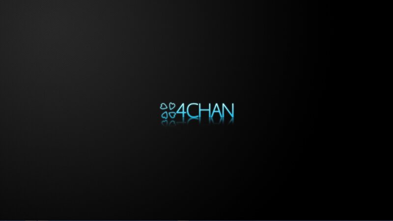 4CHAN Logo — Black