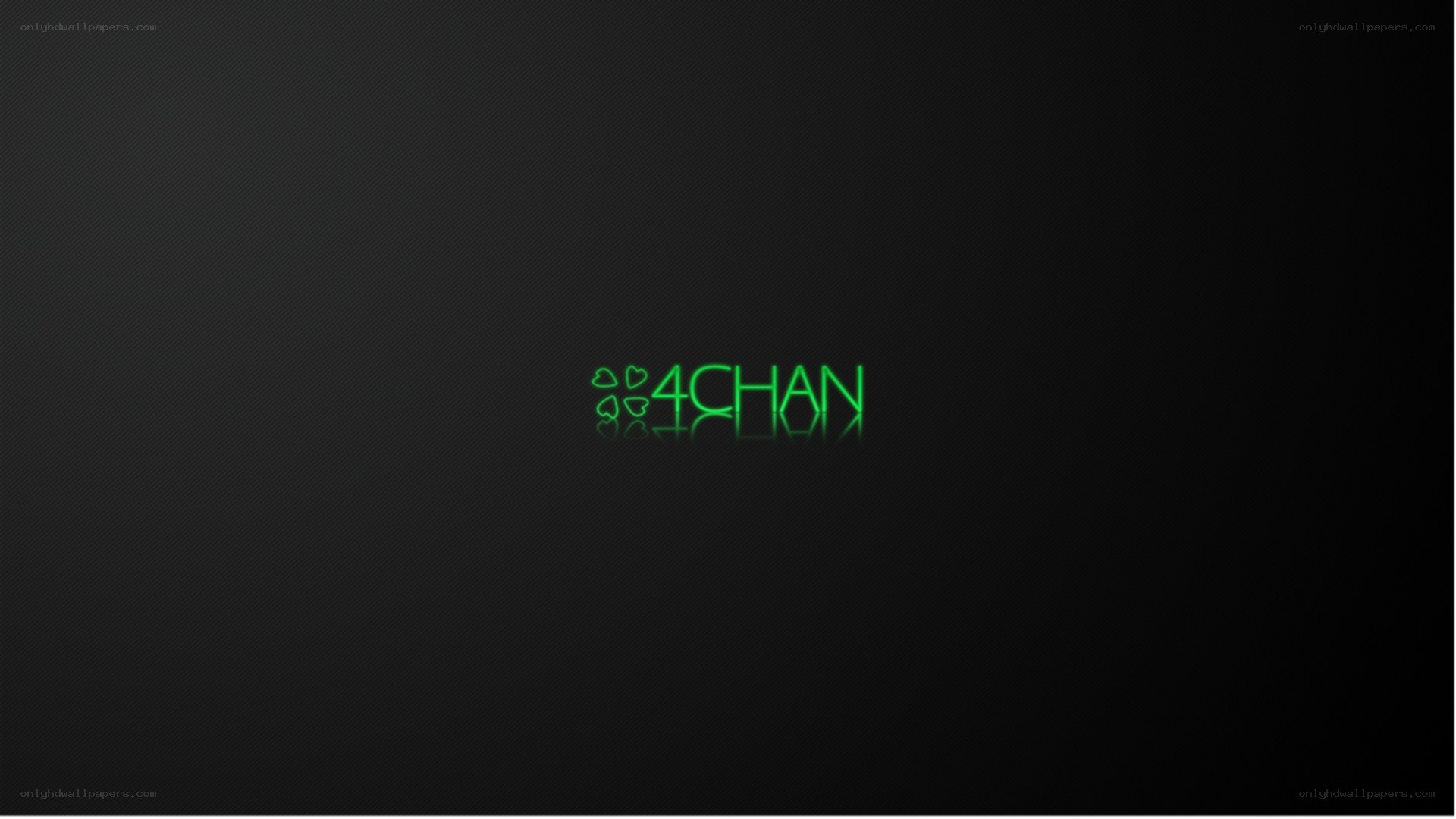 4CHAN logo on dark background