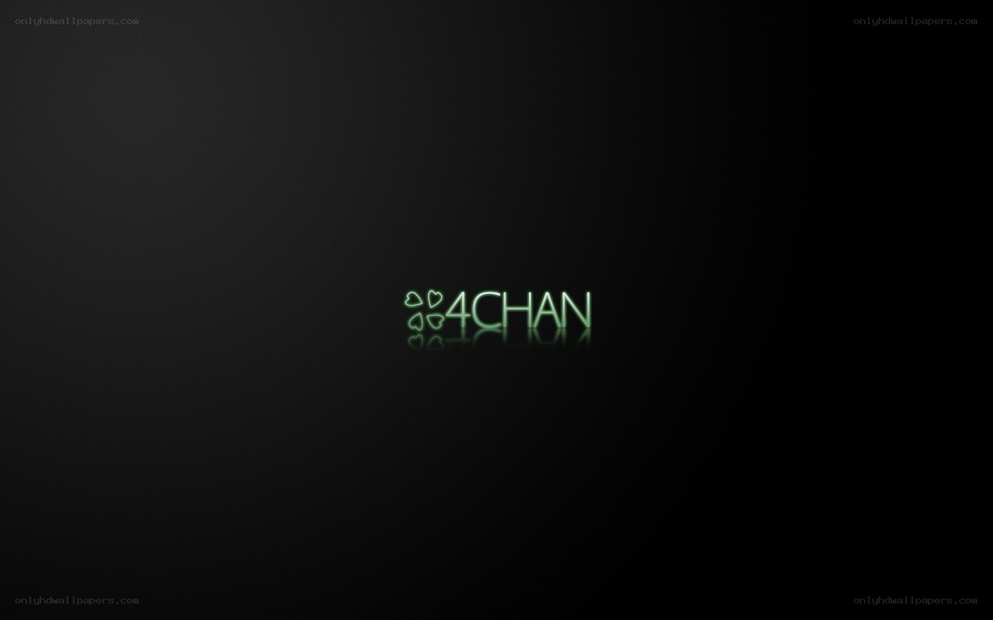 4CHAN logo on dark background