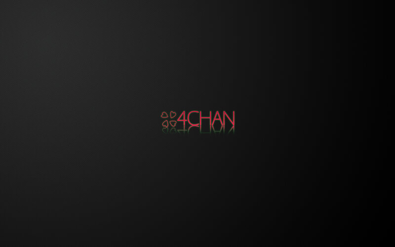 4CHAN logo on dark background