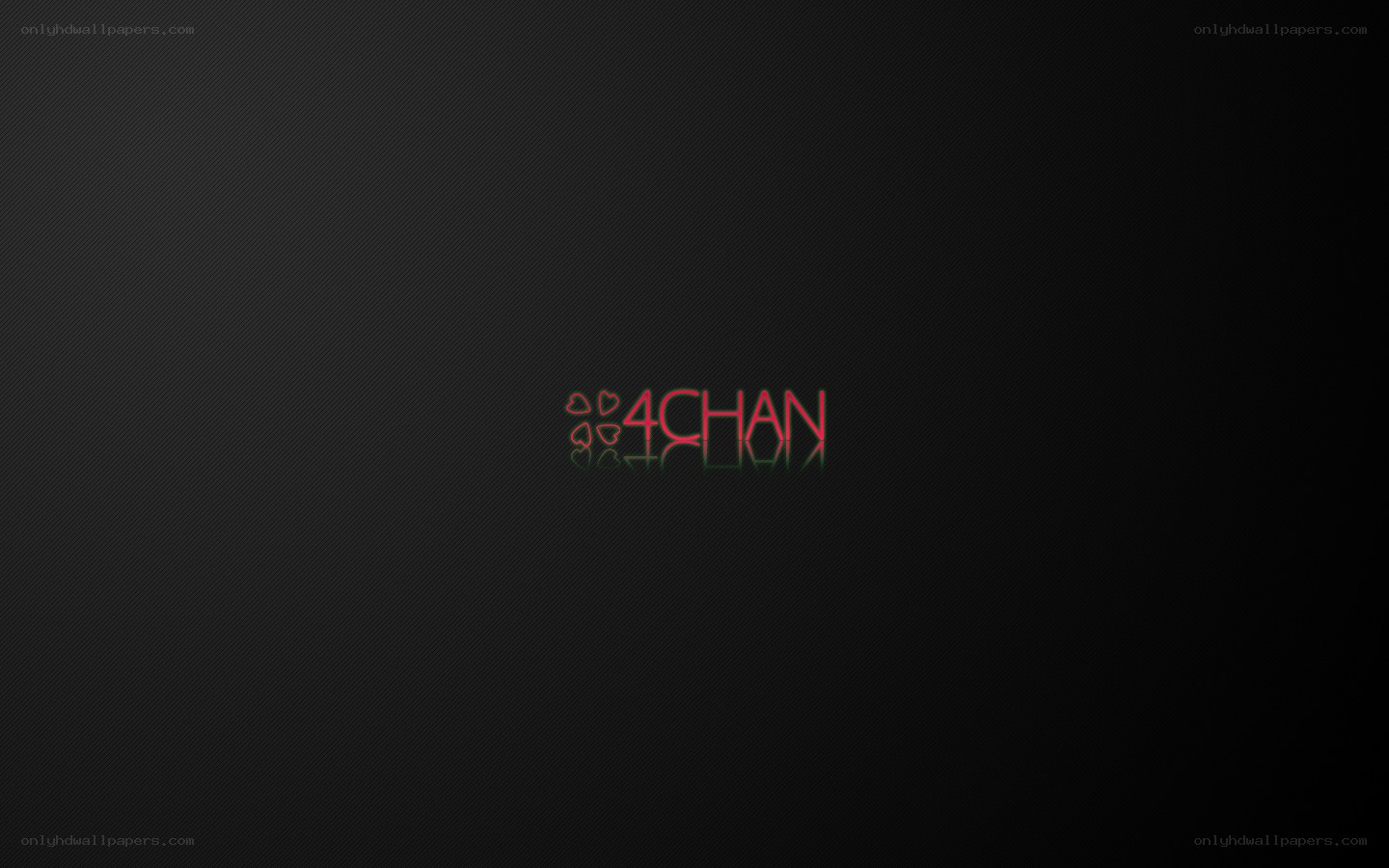 4CHAN logo on dark background