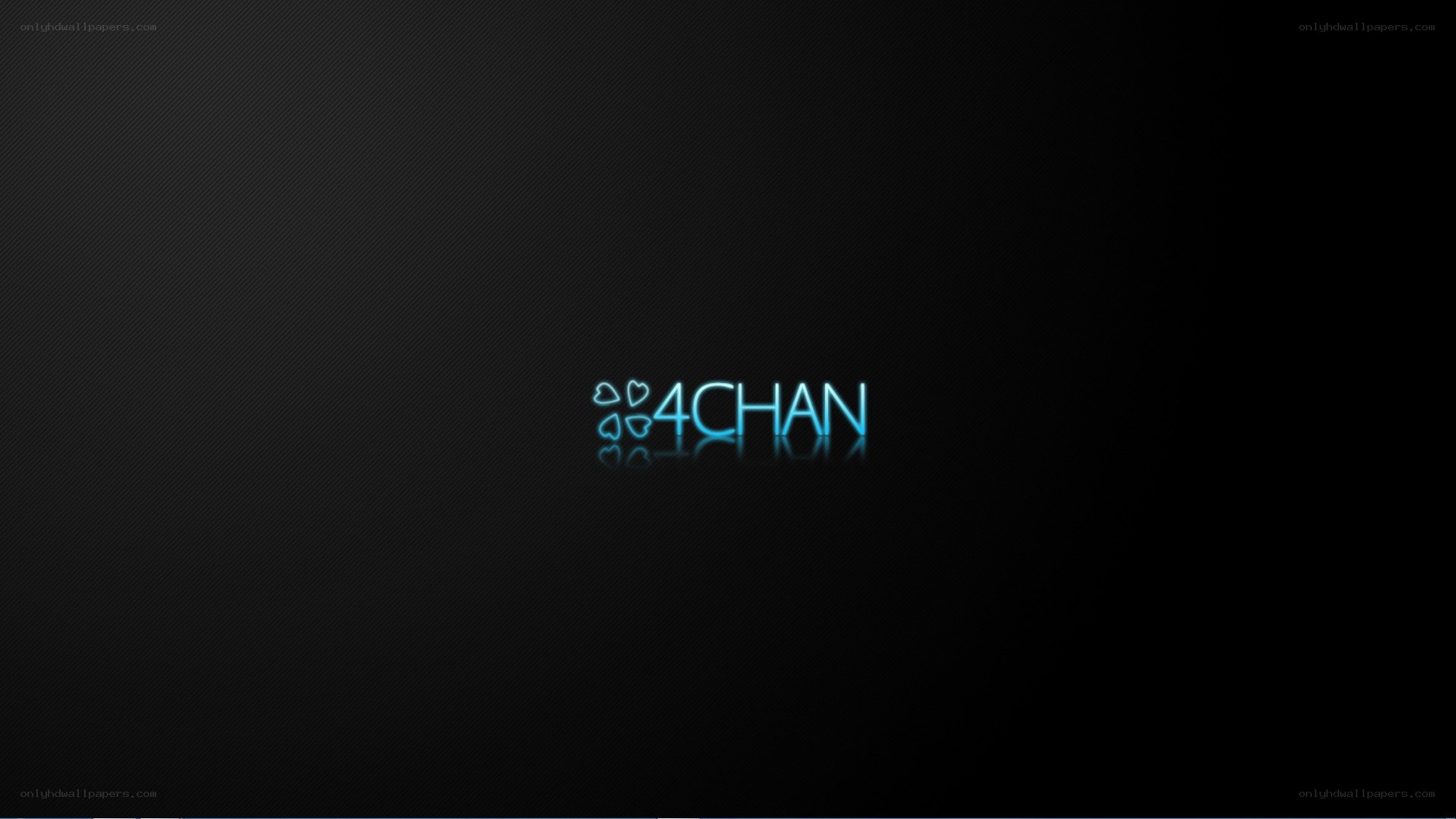 4CHAN logo on dark background