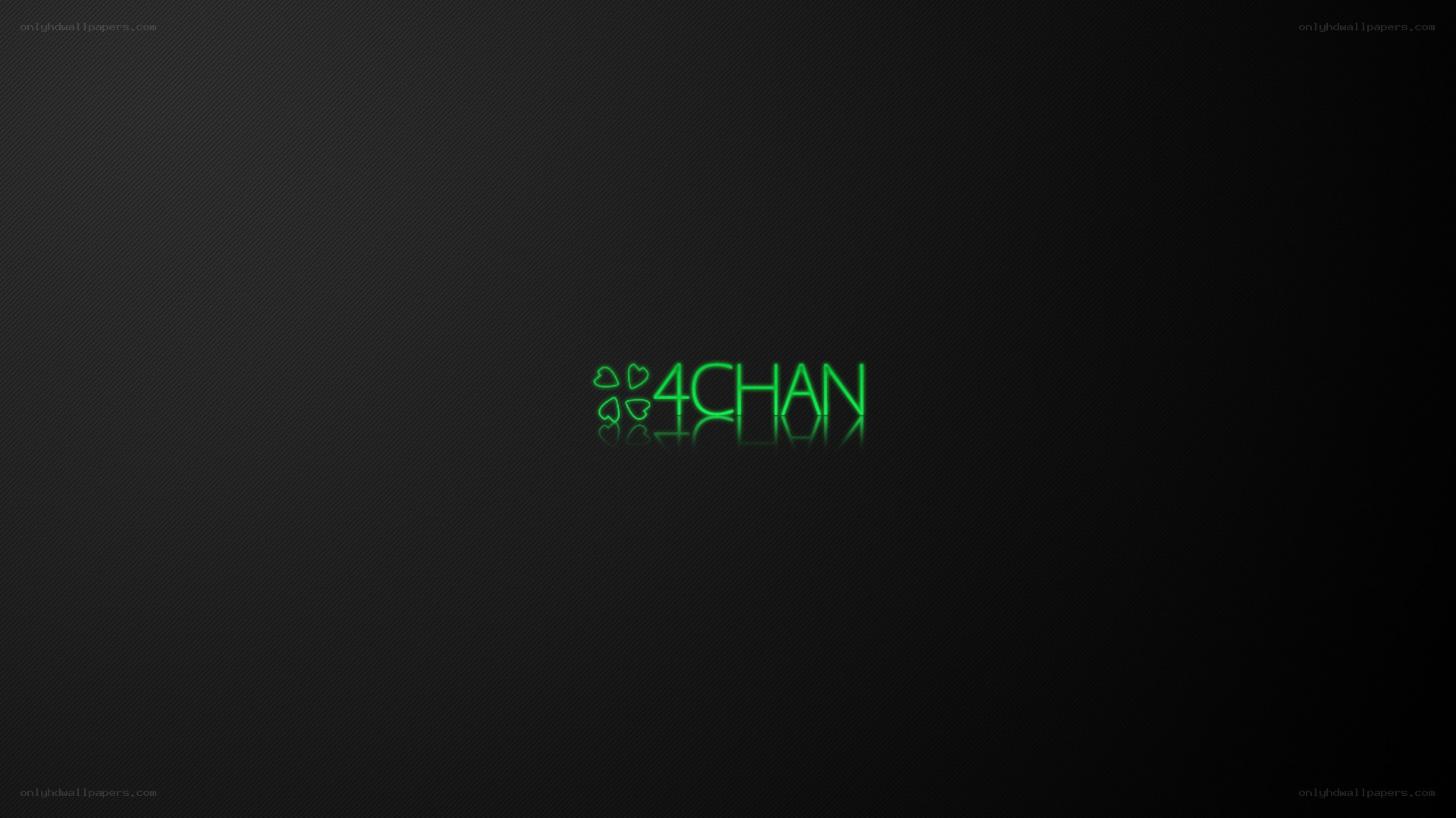 4CHAN logo on dark background