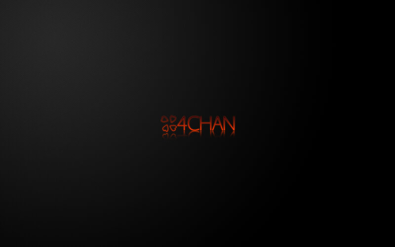 4CHAN logo on dark background