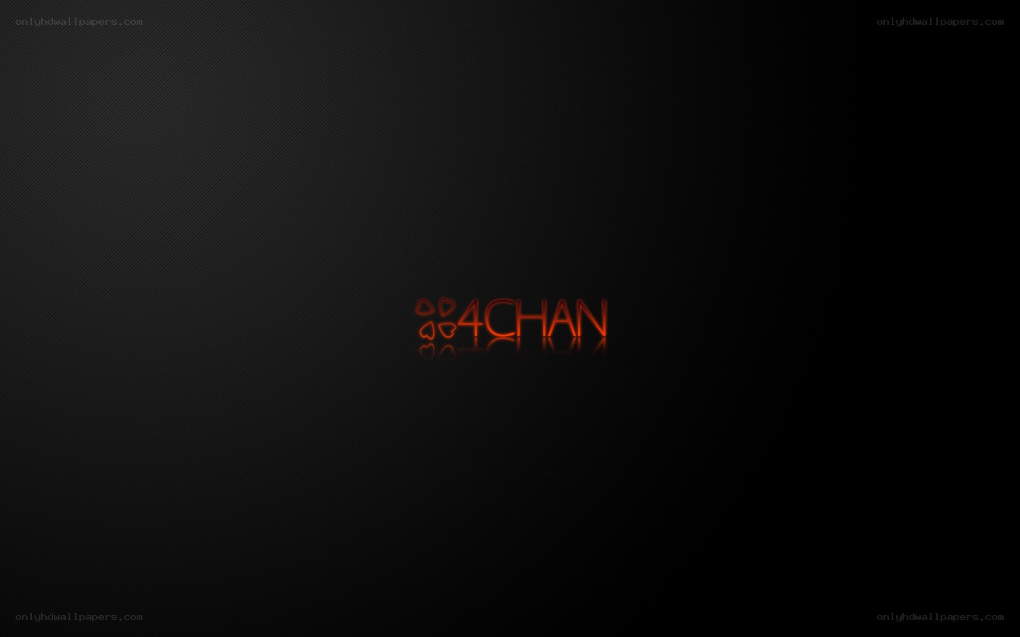 4CHAN logo on dark background