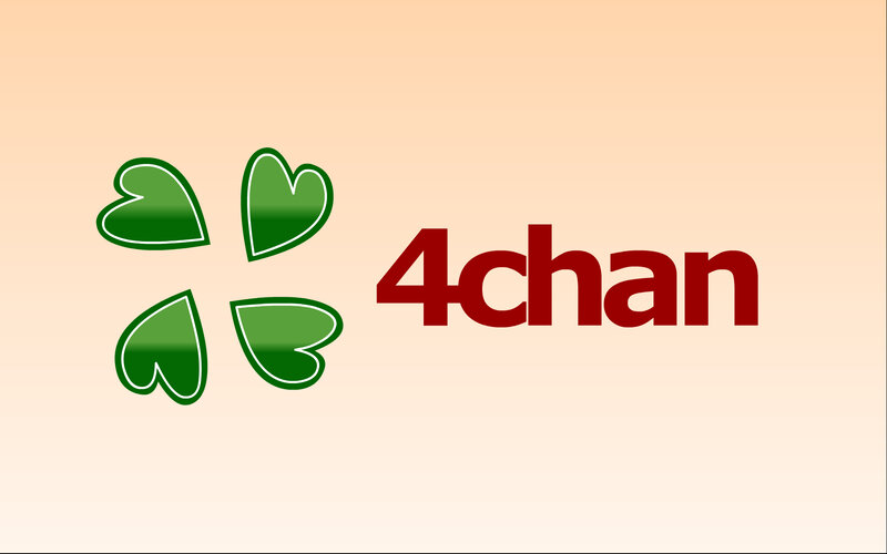 4chan logo with green hearts