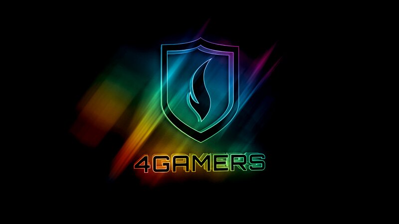 4gamers Logo — Black