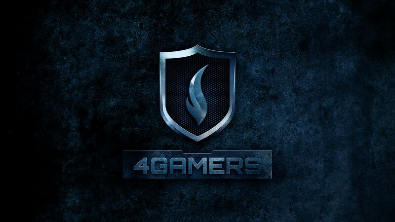 4gamers Logo — Blue, Dark