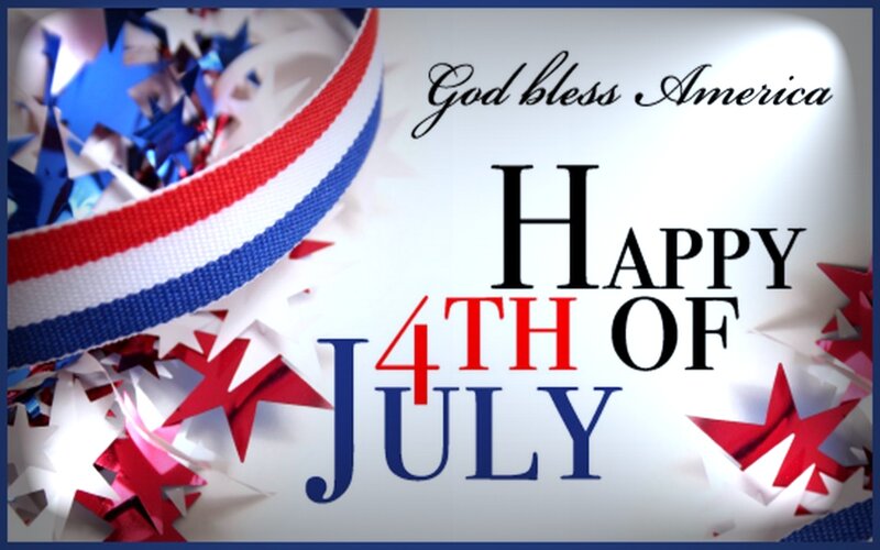 4th of July Celebration — Red