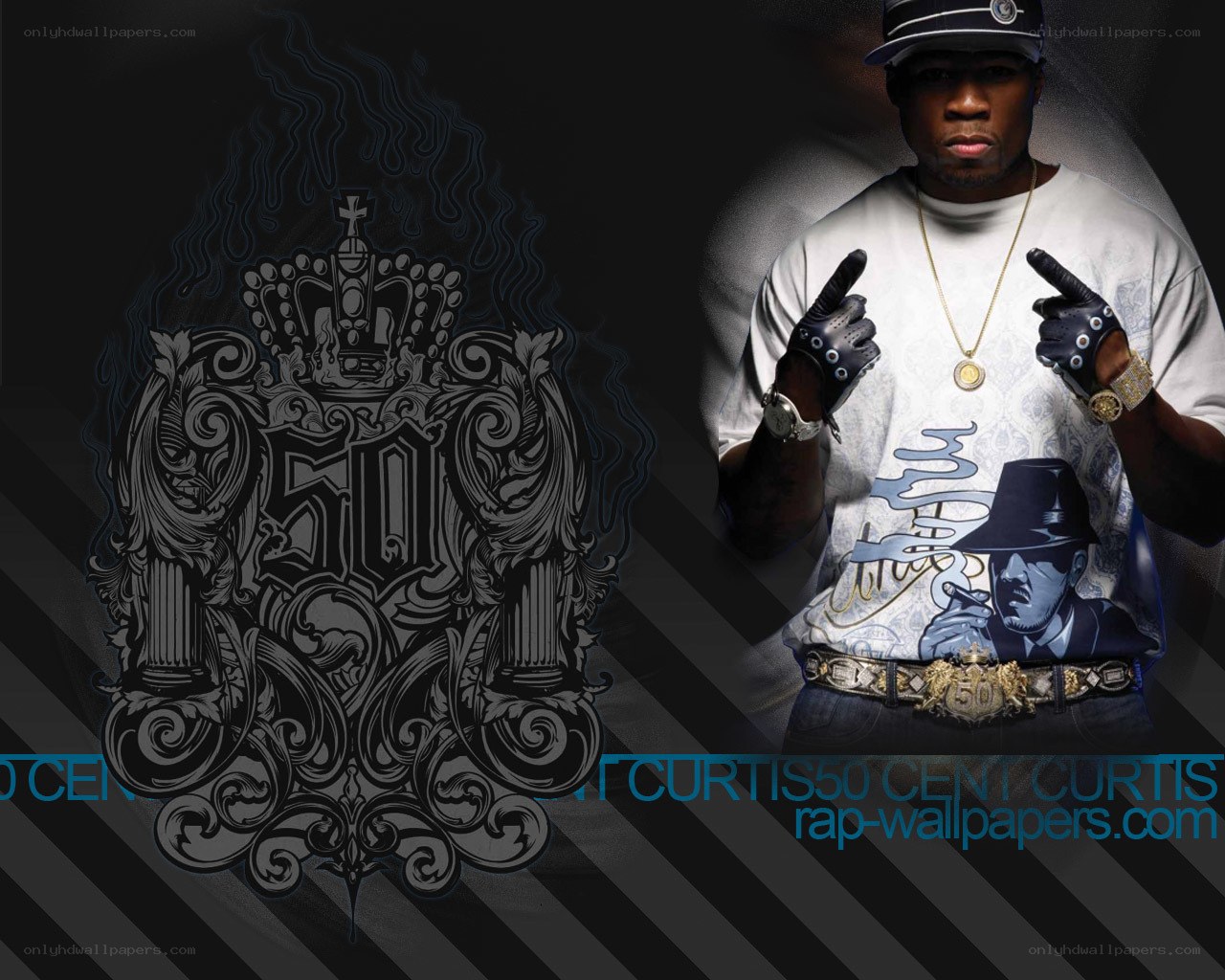 50 Cent promotional wallpaper
