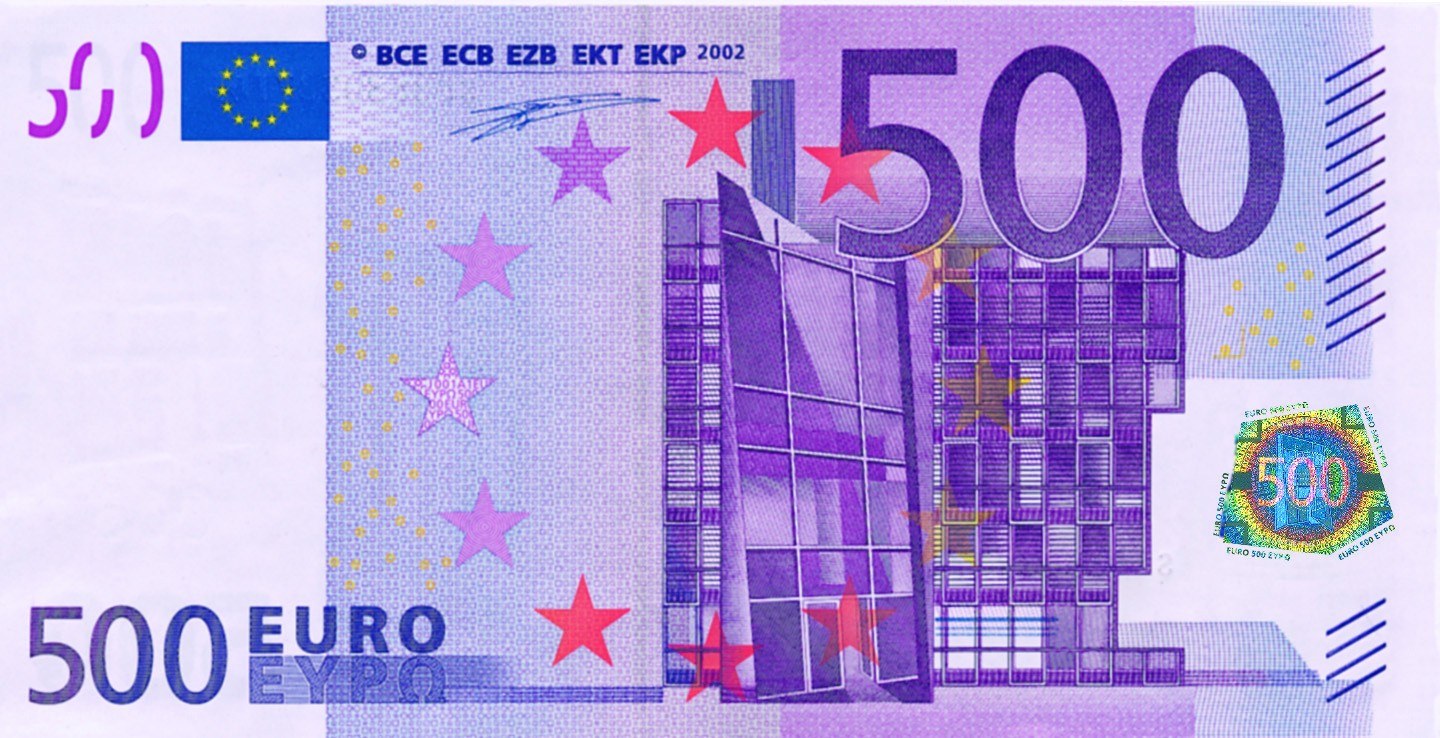 500 Euro banknote