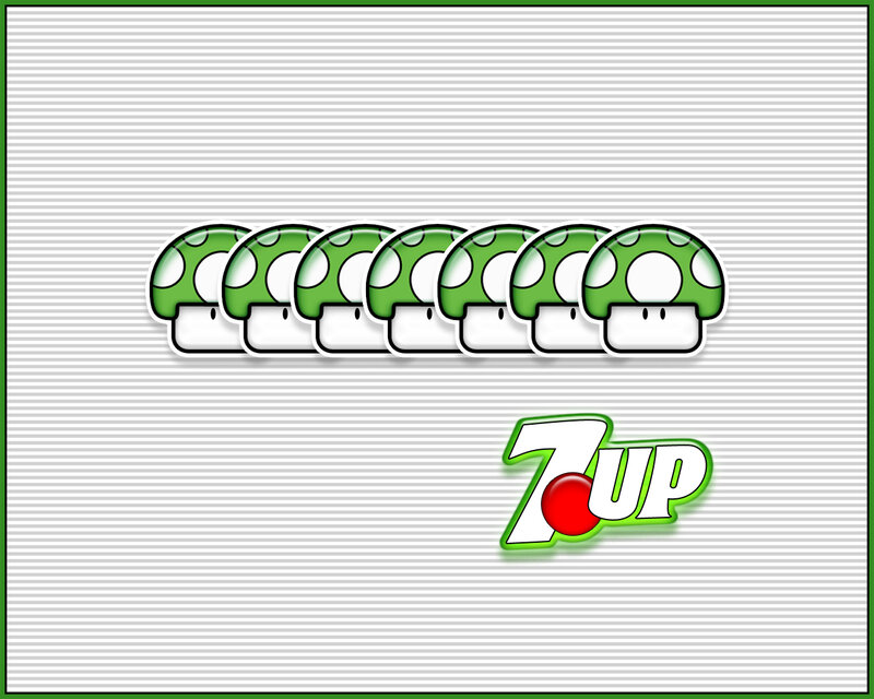 7 Up and mushrooms