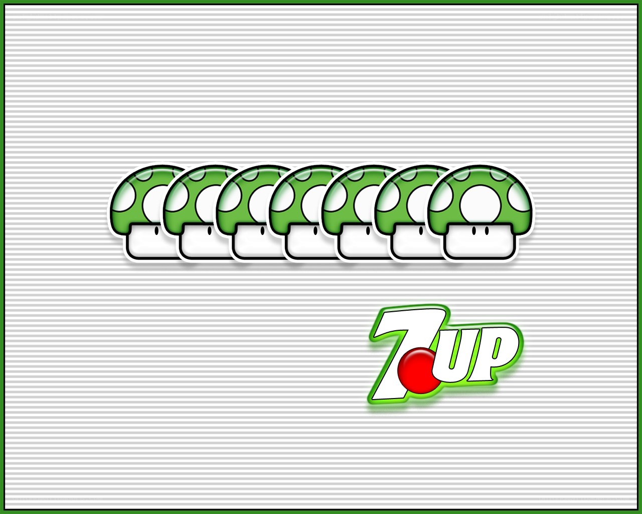 7 Up and mushrooms