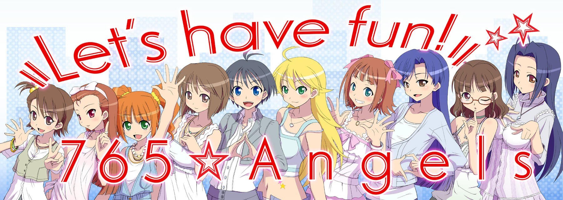765 Angel's group art