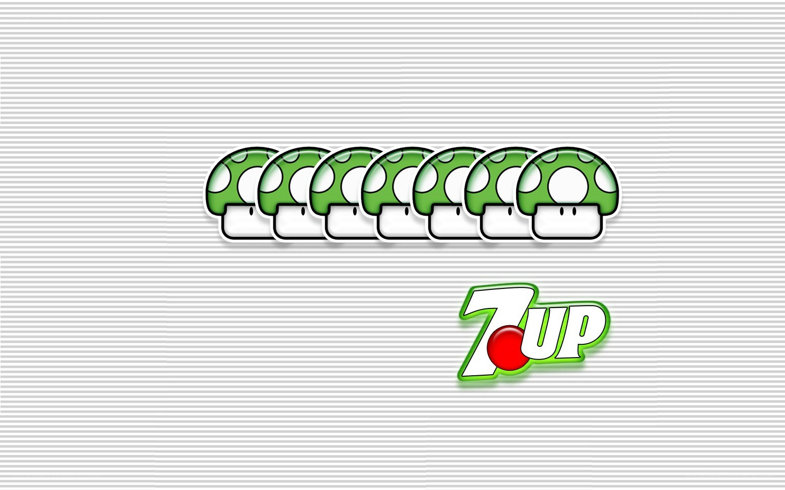 7up and mushrooms